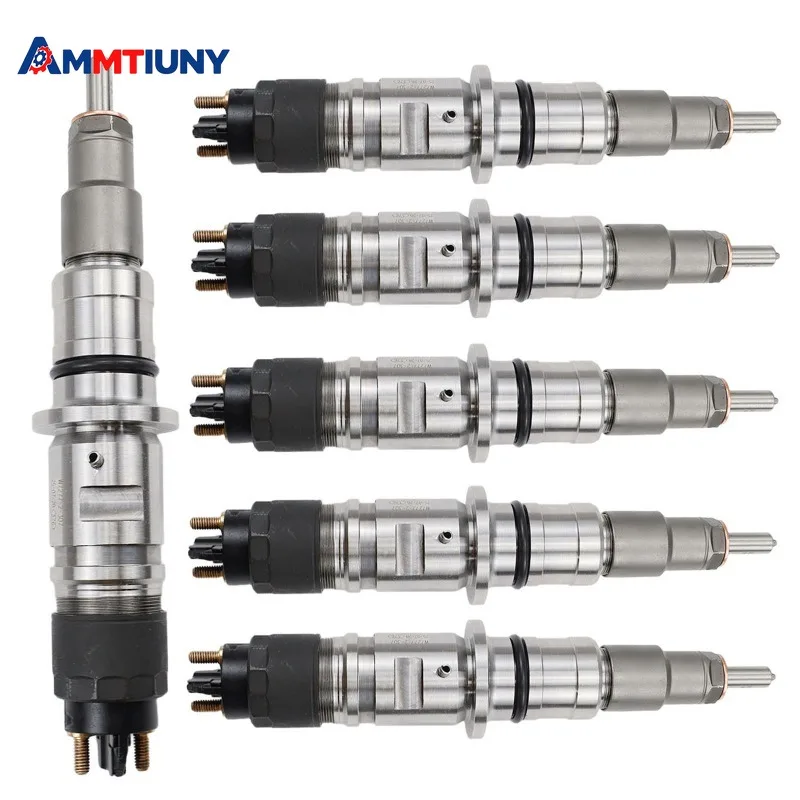 

6 шт. топливные форсунки подходят для Cummins Dodge Ram 2500 3500 6,7 л Pickup 2011-2012, замена номера детали 0445120188 0986435574 4994928