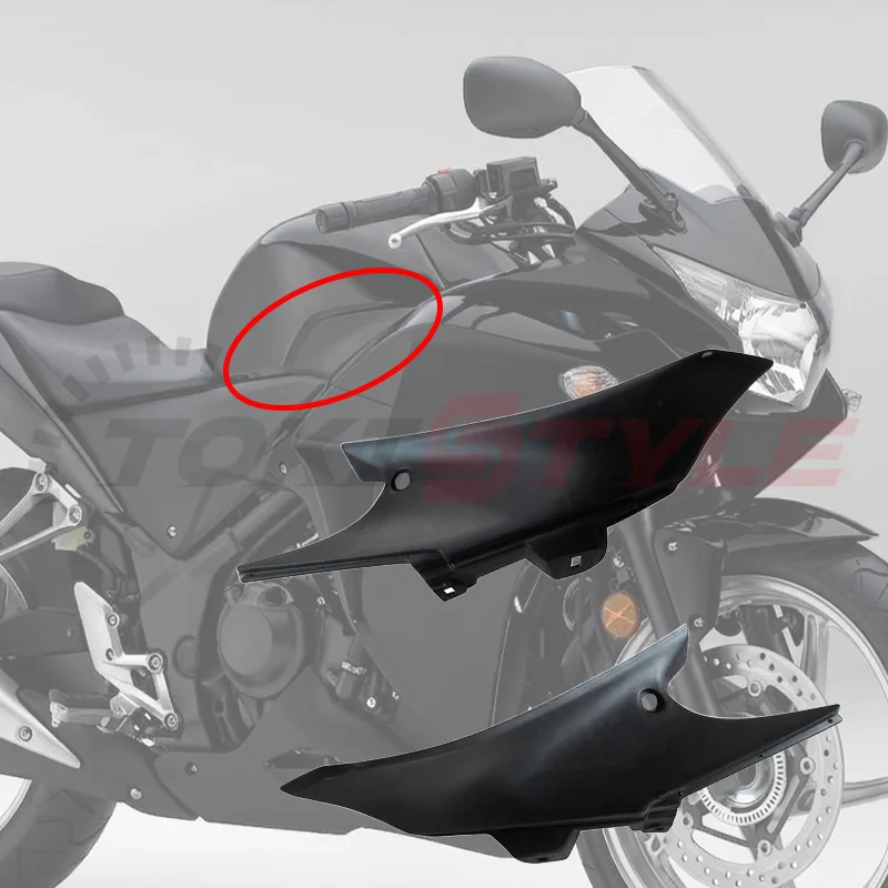 Fit For HONDA CBR250R CBR250 R 2011 2012 2013 2014  Motorcycle Fuel Gas Tank Cover Trim Panel side panel Fairing