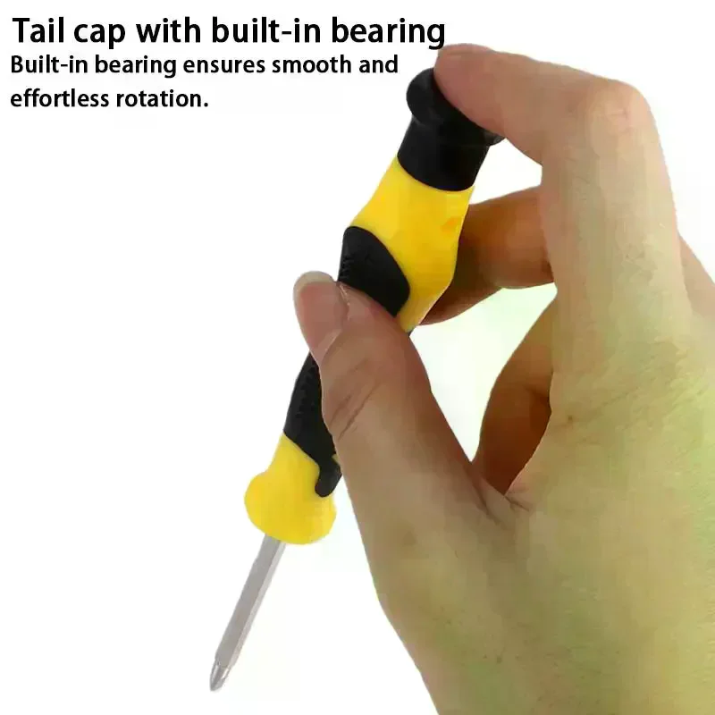 12 In 1 Screwdriver Set Home Multifunctional Precision Handheld Maintenance Tool Magnetic Bit Cross Flat Shaped Screwdriver Head