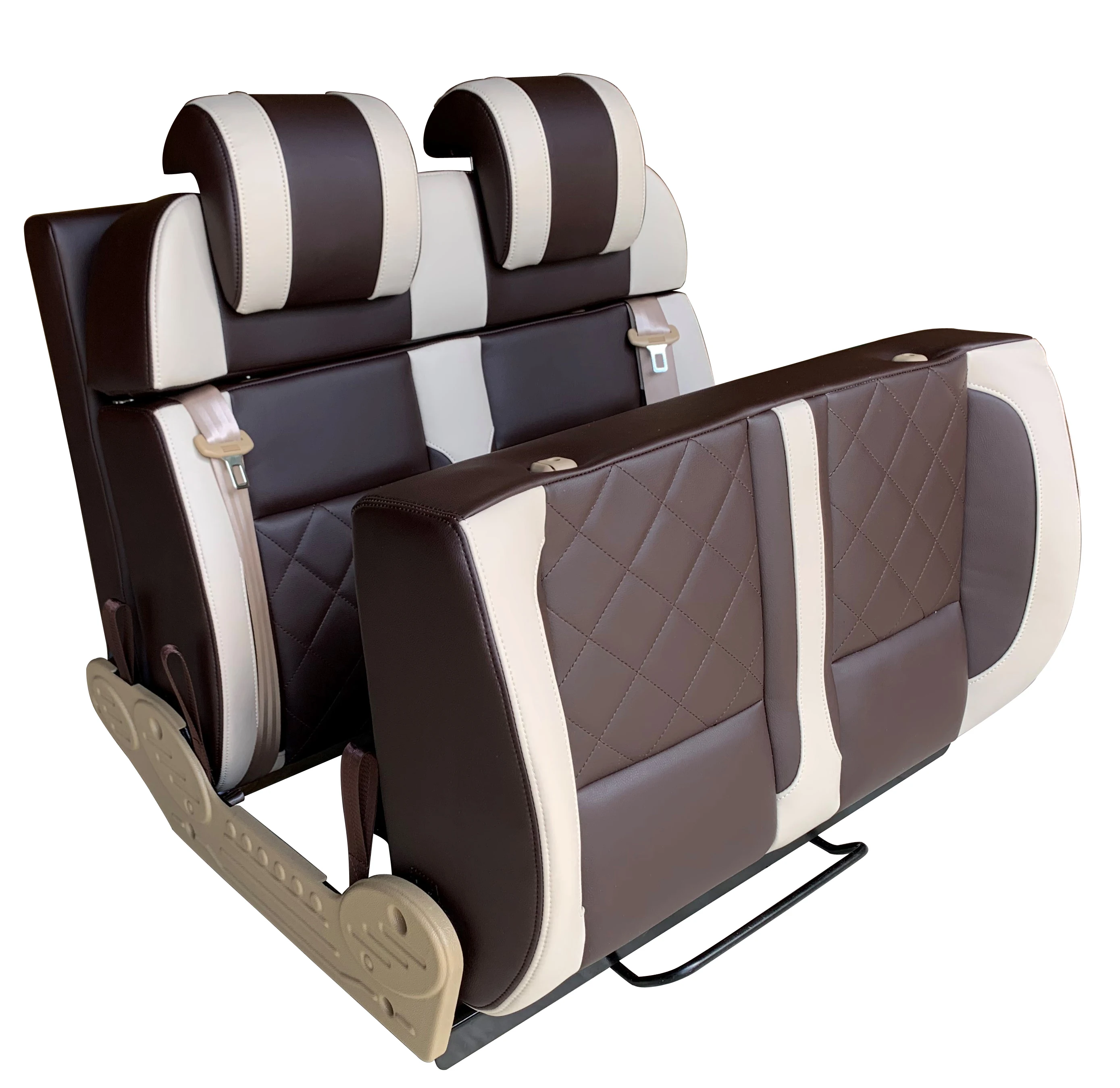 

Customizable Folding Conversion Car Seats High Quality Stable Control Modified RV Bed Seats For Motorhome