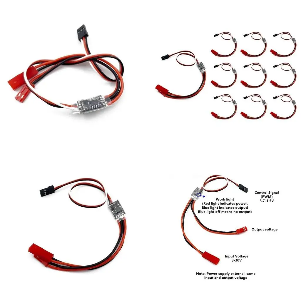 

Y1UB Powerful 8A Electronic Switches 3V to 30V For Model Water Pumps And Motors Control