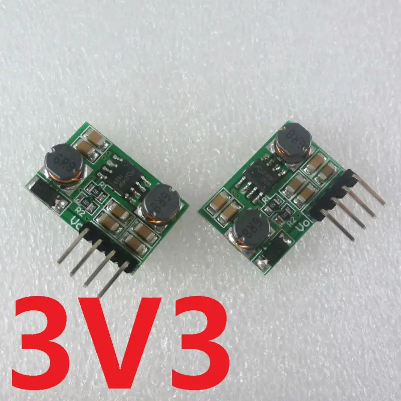 2PCS Auto Buck-Boost DC DC 0.9-6V to 3.3V Step-UP Step-Down Converter Board Power Supply Module For nodemcu ESP8266 Wifi DIY