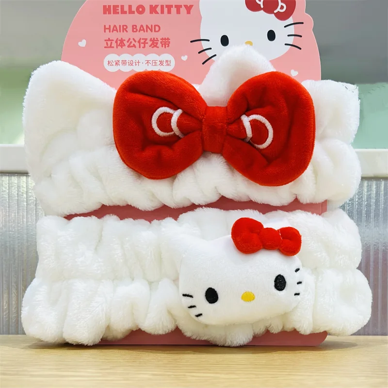 

Sanrio Characters 3Dush Figure Hair Band -Cute Cartoon Headband for Girls, Women Hello Kitty
