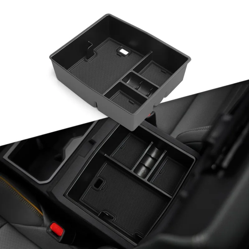 لتويوتا تاكوما 2016 2017 2018 2019 2020 2021-2024 ABS مركز مسند الذراع حاوية علب التخزين تستيفها صندوق القفازات اكسسوارات السيارات