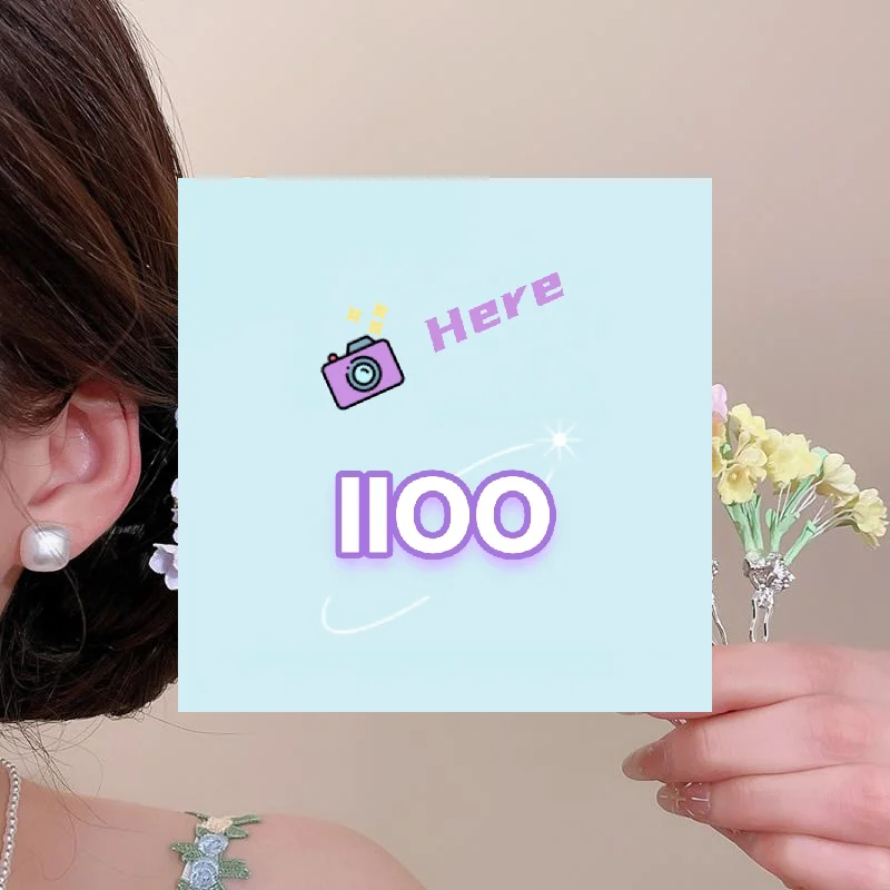 

Sweet Pastel Floral Hair Clips Artificial Flower Bouquet U Pins Delicate Hair Accessories For Wedding Party Daily Hair Styling