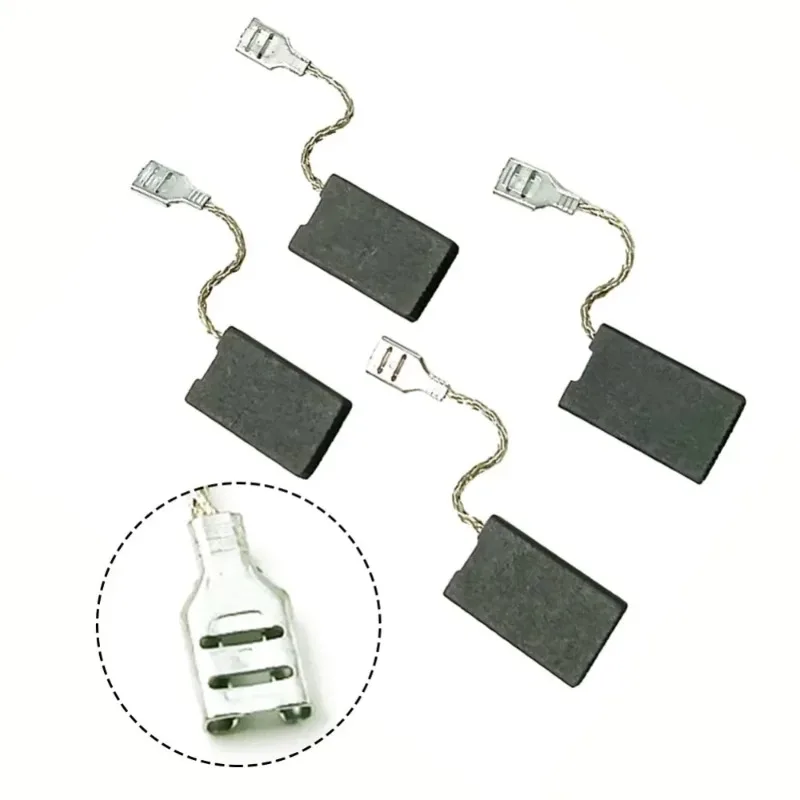 4 個のカーボンブラシセット GSH 11E GBH 10DC GBH 11DE GSH 10C MH 10 SE と互換性あり、摩耗したブラシを交換します ツールアクセサリー