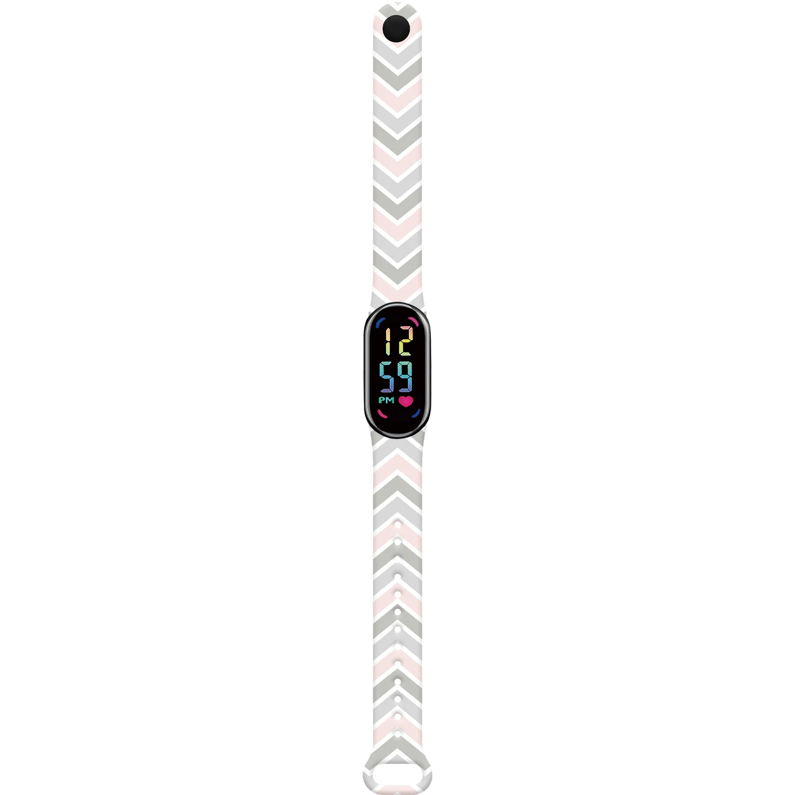

Minimalist Stripes Printed Band for Xiaomi Mi Band 10/9/8, Slim Soft Silicone Replacement Strap Watchband Wristband Accessories