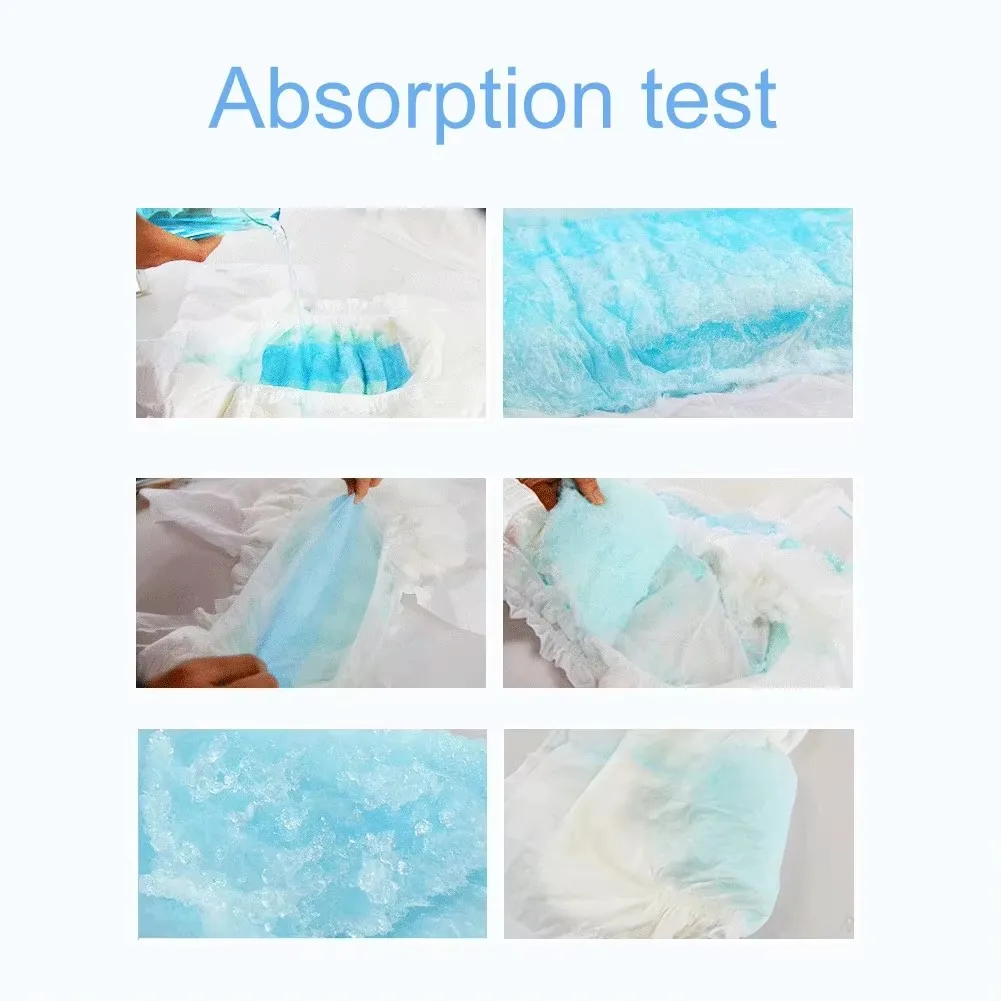 8-10Pcs/bag Adult Elderly Diapers Double-Layer Absorber Leakproof Pants Breathable Medical Hospital Homeuse Older Care Supplies - view 5
