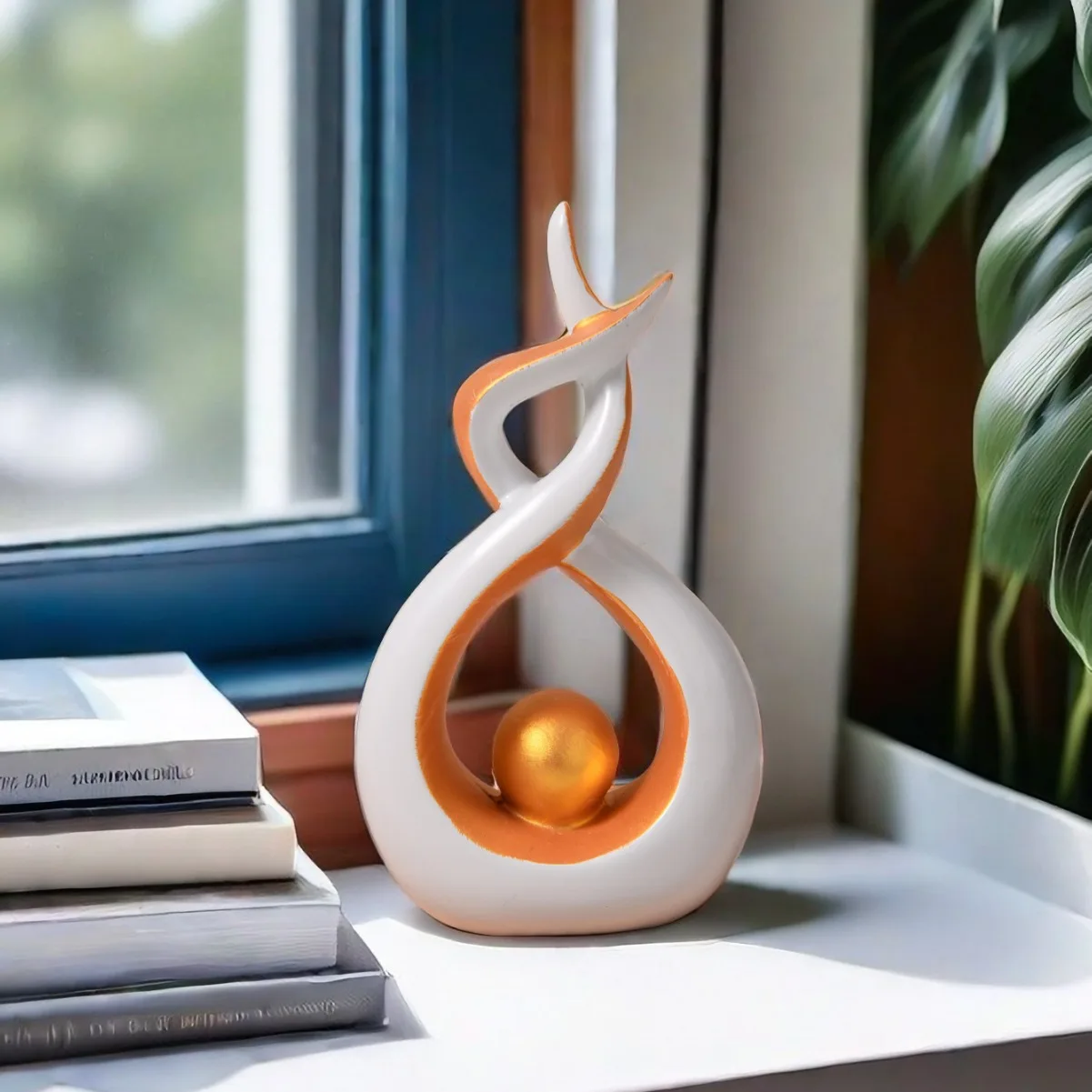 

‌Industrial Style Bookshelf & Writing Desk - Urban Home Decor