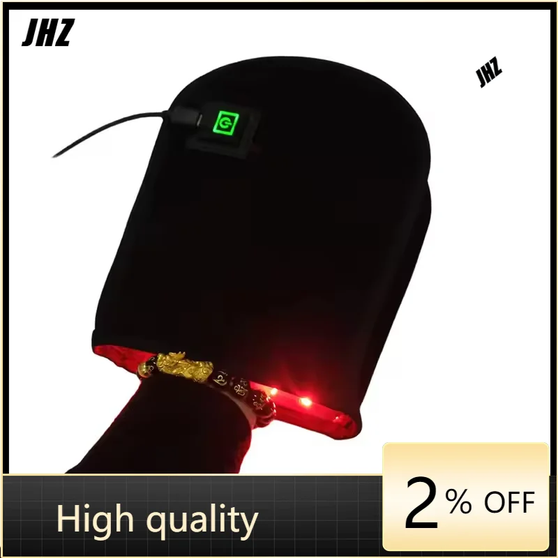 2026 for Smart Fitness LED Gloves 70 LEDs 660nm/850nm Infrared Light for Hand Pain Relief Skin Rejuvenation Unisex World