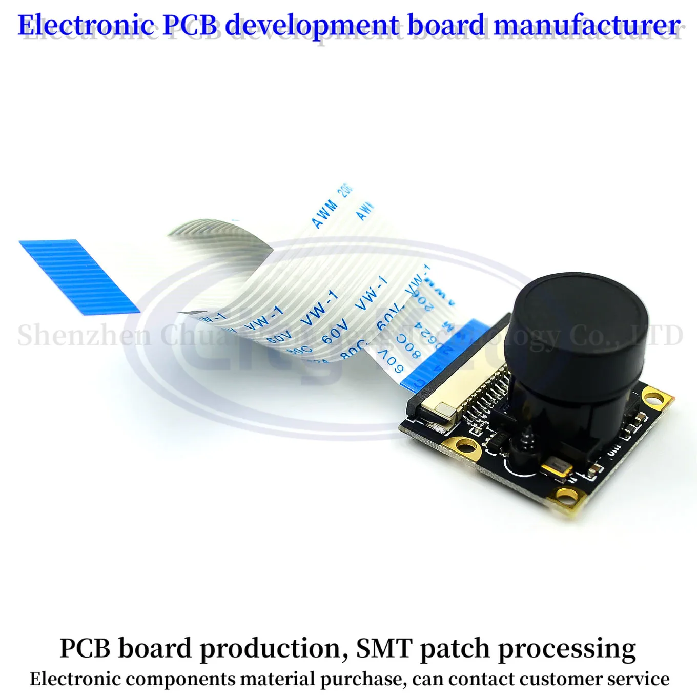 Hot Raspberry Pi 3 Night Vision Camera Module Focal Adjustable 5MP OV5647 Sensor 1080p Raspberry Pi 2 Camera with 15cm FPC Cable