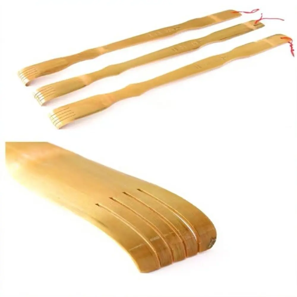 Portable Telescopic Back Scratcher Wooden Massager Tool Adjustable Extendable Body Itching Relief Device Gift For Family Adults