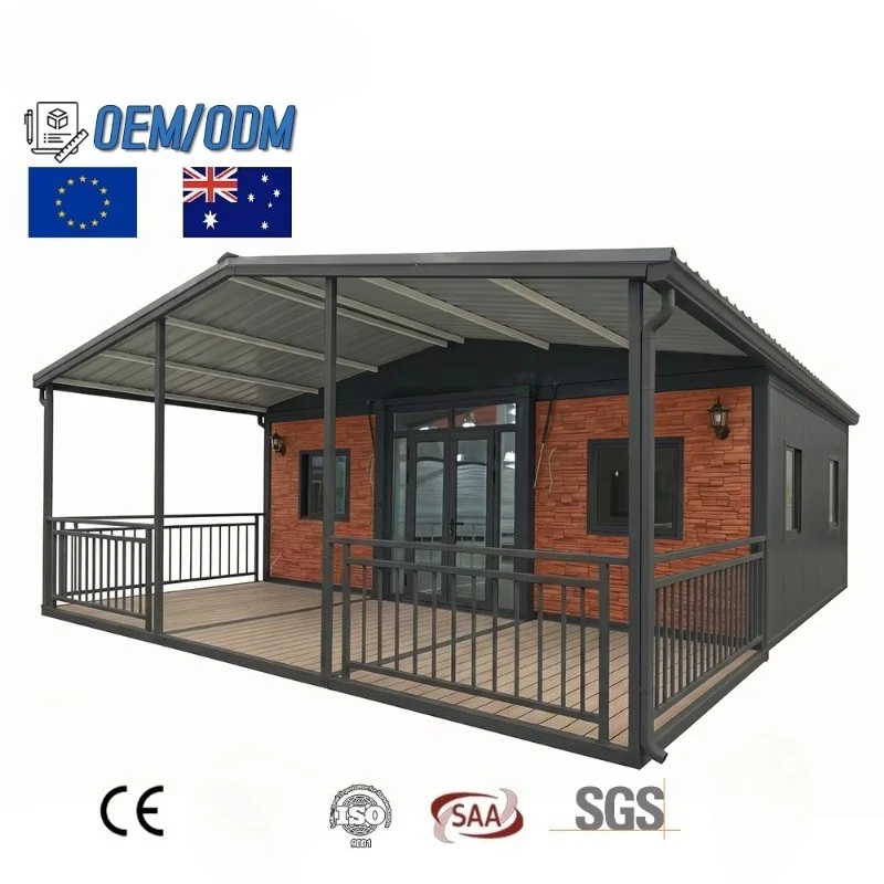 Expandable Container House Manufacturer Factory Direct Sale With Double Wing Folding Structure For Modern Modular Living