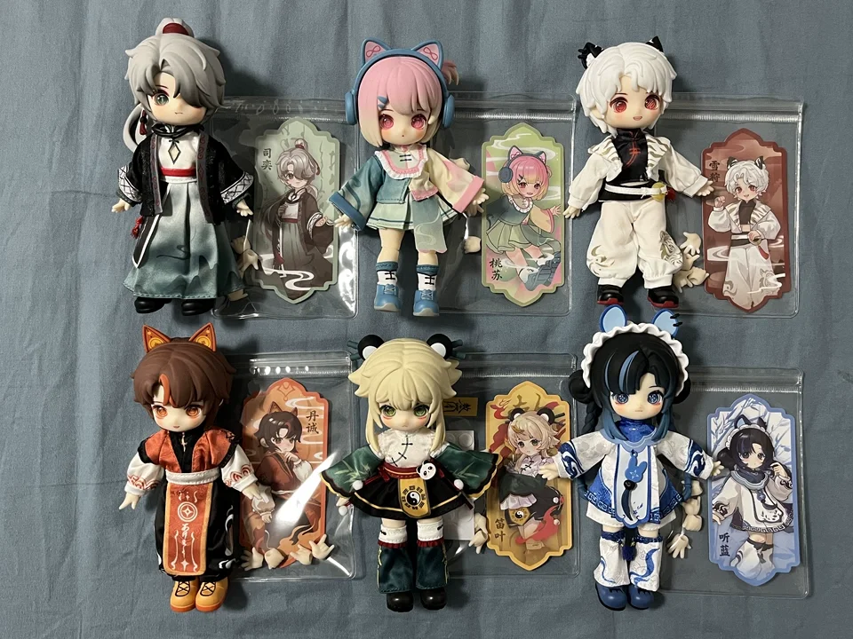 

Коллекция NAGI Beast Boy Cloud Market, мобильная кукла, слепая коробка, масштаб 1:12, многошарнирное тело, модная коллекционная игрушка в подарок