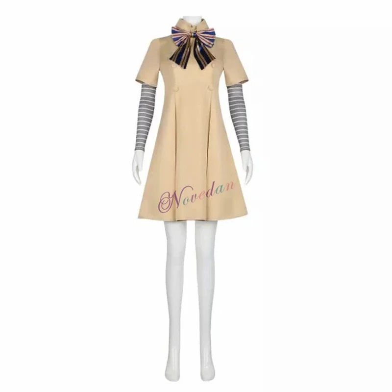 M3gan Cosplay Kostuum Volwassen Kinderen Megan Ai Pop Robots Jurk Full Set Outfit Horror Halloween Kostuum Pruik Vrouwen Meisjes