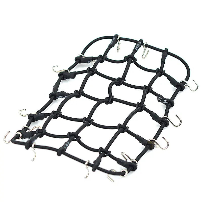 RC Car Accessories 3 Colors Elastic Luggage Net for 1/10 RC Crawler SCX10 90046 Tamiya CC01 D90 Trax TRX-4 TRX4 Defender