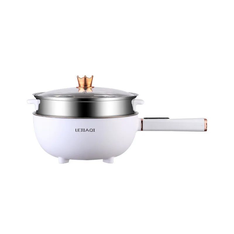 household-multifunctional-electric-frying-pan-honeycomb-crystal-energy-saving-electric-cooker-uncoated-cooking-pot