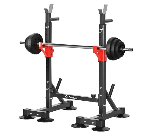 Bench bench home squat rack indoor fitness equipment men\'s barbell rack width adjustable bench bench bench.