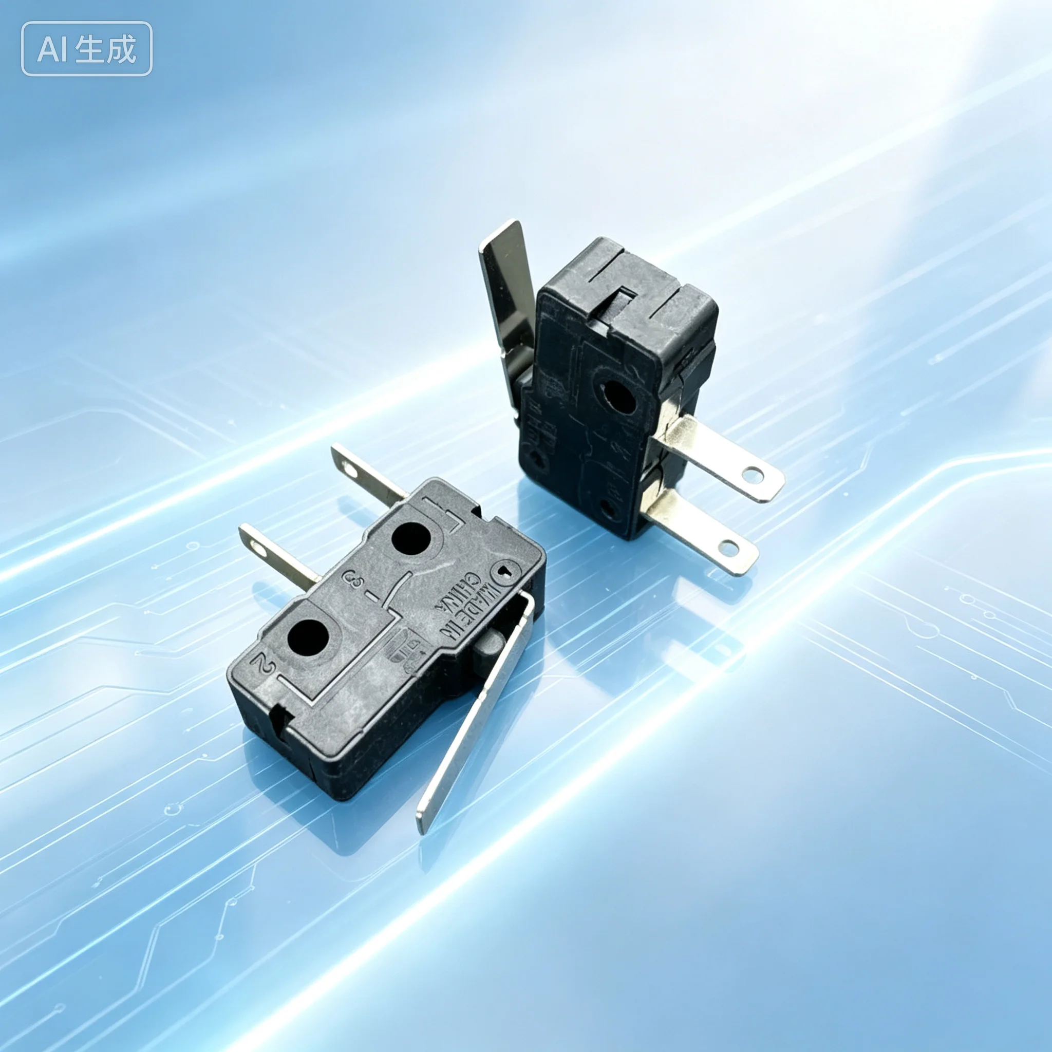 Compact TS-5 Micro Switch 2Pin NO 5A Limit Button for TS  50pcs