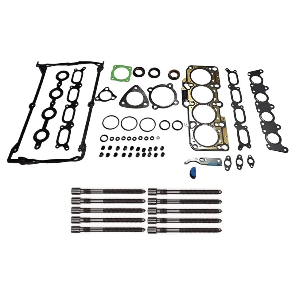 AUTO ENGINE PARTS Cylinder Head Gasket Bolts Set For AUDI SEAT VW 1.8L 1.8T L4 GAS 1.8 L T DOHC Turbocharged 1995-2014
