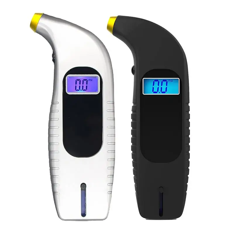 Tire Pressure Gauge For Cars 2-in-1 Tread Gauge Tool Air Monitoring Meter Handheld Tester Gauge Meter LCD Display for Car Tyre