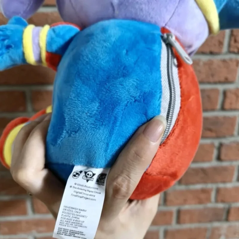 In Stock Genuine Jax Pomni Digital Circus Plush Doll Home Decoration Toy Cute Sleep Companion Toy Kawaii Birthday Gift For Fans
