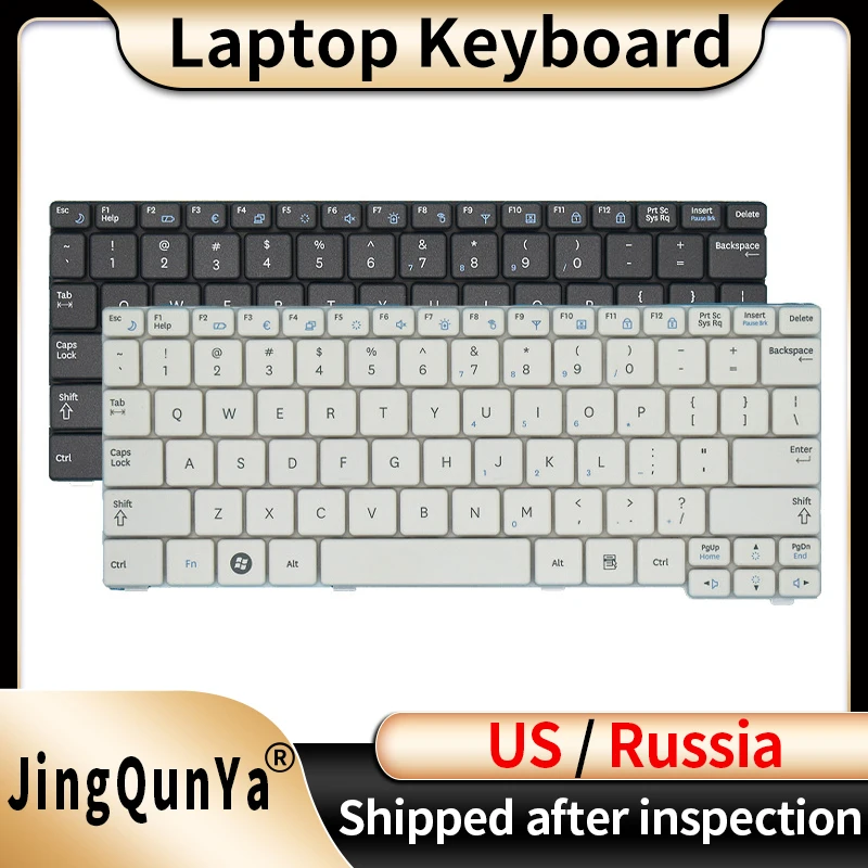 

US/RU/Russian Laptop Keyboard For Samsung NP-N148 N150 N151 N158 NB20 N143 N145 NB30 N102S N101SP Plus Replacement