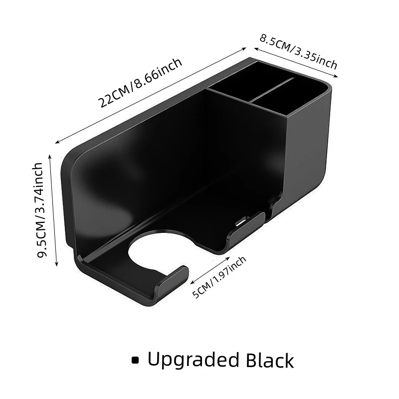 A parete senza perforazione wc asciugacapelli rack bagno asciugacapelli rack di stoccaggio asciugacapelli staffa accessori per il bagno