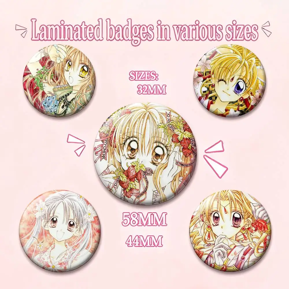 ANIME P-Phantom Thief Jeanne Laser Badge Applicable For Backpack Clothes Hats Decor Creative Accessories