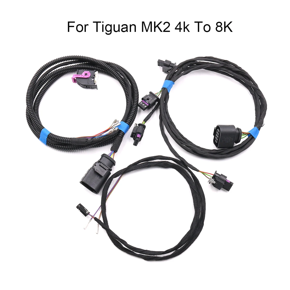 For VW Tiguan MK2 Park Pilot Parking Front Update  4K TO 8K PDC OPS Insatll Cable Wire harness