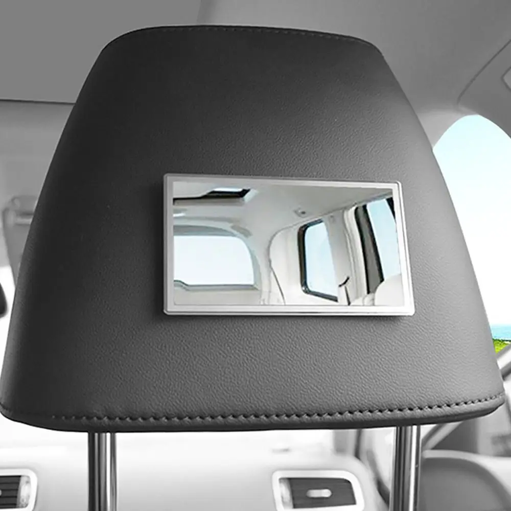 Car Interior Decor Car Makeup Mirror HD Car-styling Cosmetic Mirrors Stainless Steel Auto Visor Cosmetic Tool For Car Sun Visor