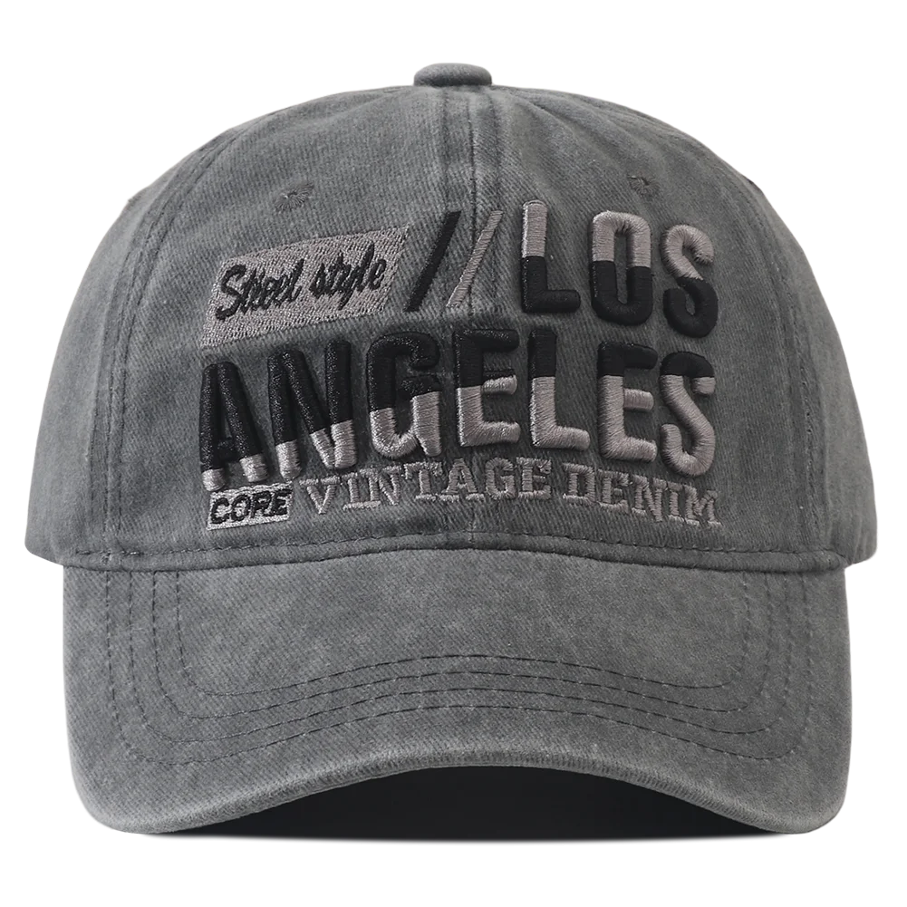 Neue Unisex Retro Buchstaben bestickte Baseballkappe lässiger Sonnenschutz Schirmmützen für Damen Herren Outdoor Sonnenschutzhüte