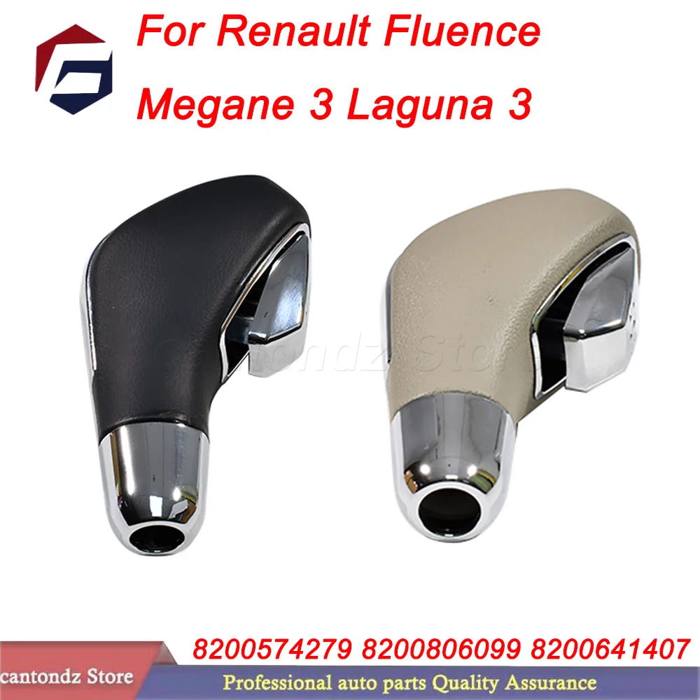 

For Renault Fluence Megane 3 Laguna 3 High Quality Automatic 6 speed gear knob 8200574279 8200806099 8200641407 Car Accessory