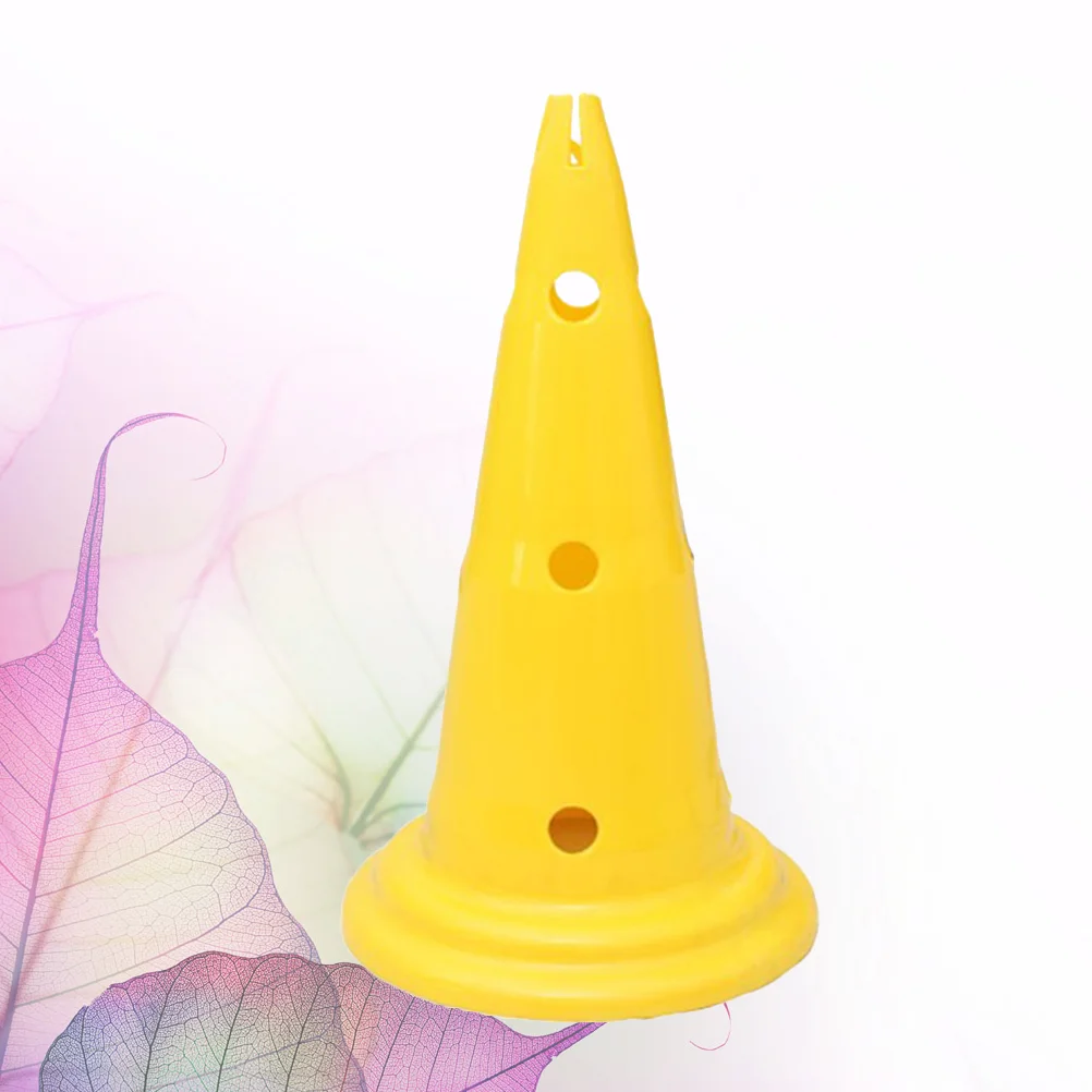 

Sports Cones for Football Training Marking Bucket Roadblock Mini Traffic with Hole Barricade Soccer