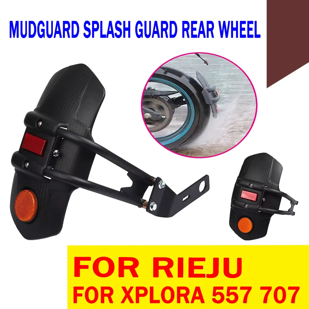 Motorcycle Accessories Rear Fender Mudguard Splash Guard Rear Wheel Mud Guard Cover Protector For Rieju Xplora 557 707 2025 2026