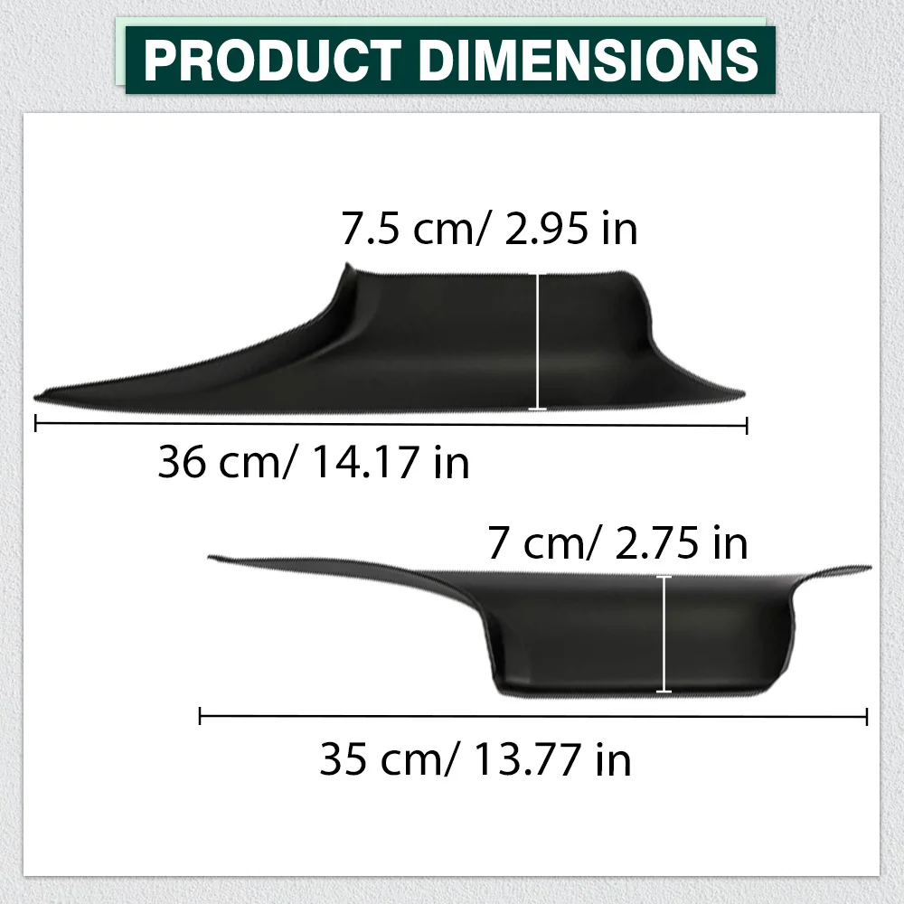 4 قطعة مقبض الباب الداخلي للسيارة غطاء الناقل السحب الجانب الأيسر/الأيمن لسيارات BMW 7 Series F01 F02 2008-2015 51419115501,51429151211 #2