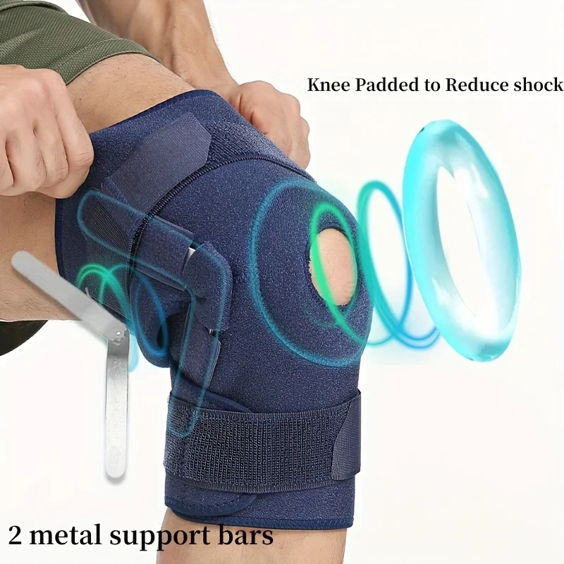 

Knee Brace Silicone Sleeve Anti slip Knee Pads Arthritis Knee Protector For Joints Support Meniscus Compression Protection Sport