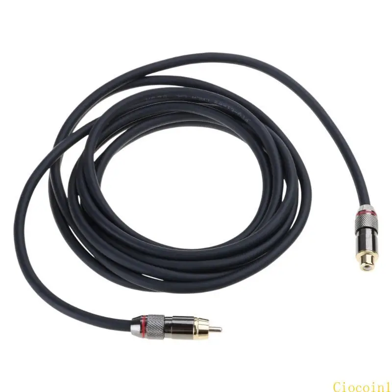 A3PC Extension Cable Male to Female Cable for Amplifiers HiFi Sound Wire