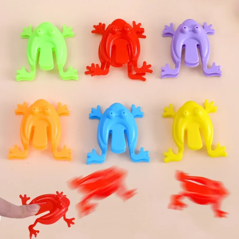 

12/24/36pcs Mixed Color Jumping Frog Bounce Fidget Toys Antistress Relieve Family Game Birthday Party for Children Boy Gifts