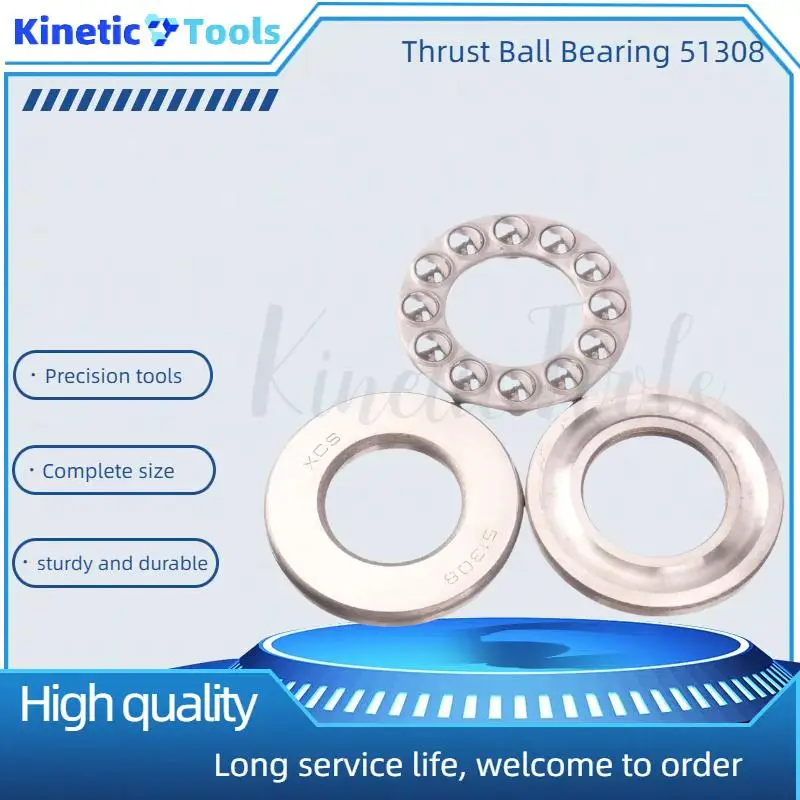 

Подшипник двигателя по хорошей цене, однорядный 51308, упорный шарикоподшипник для машиностроения, упорный шарикоподшипник 51308