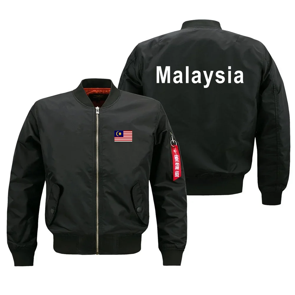 

New Malaysia Pilot Jacket Men Military Tactical MA-1 Classic Jackets Male Spring and Autumn Baseball Coat