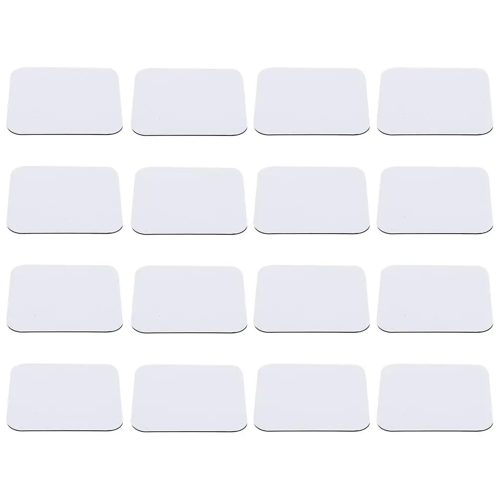 

10 Pcs Heat Transfer Material Refrigerator Ornament Magnets DIY Sticker Magnetic Decal Fridge Practical Blank Simple Home