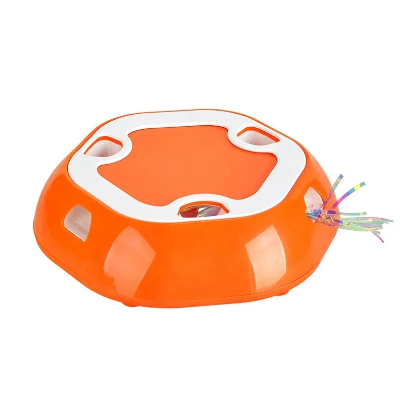 Electric plastic cat toy gopher game cat self-pleasure to kill boredom automatic cat teaser wholesale color box