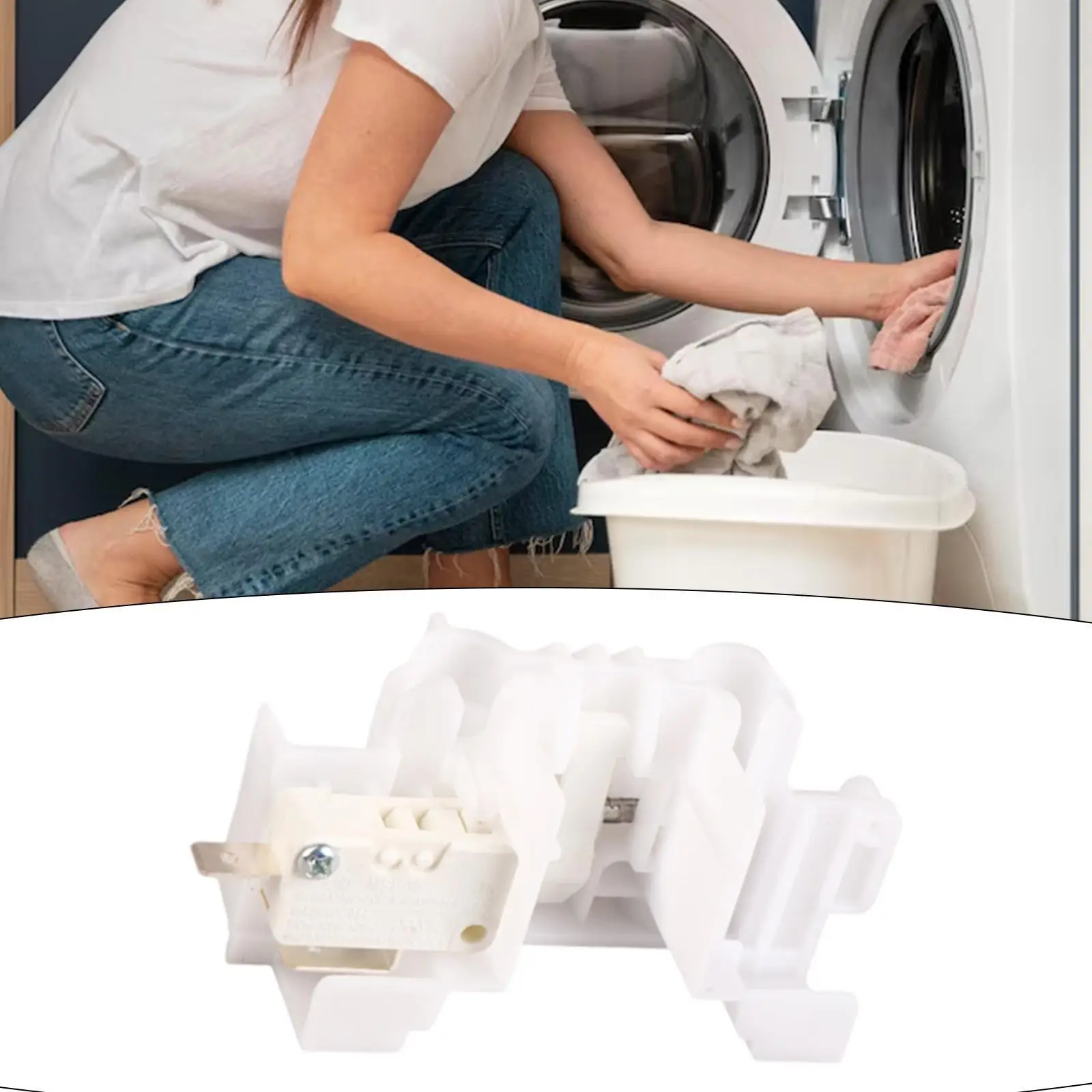 

Dryer Door Catch Dryer to Install Assembly Compact Accessories Latch Strike Kit