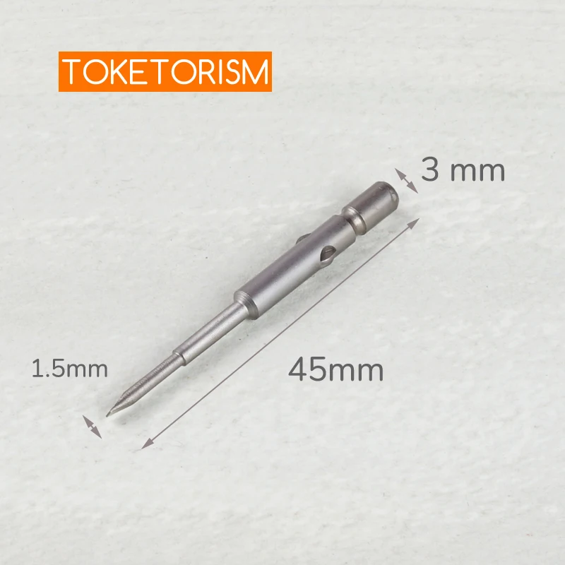 Toketorism Small Alloy 1.5 mm Screwdriver Head Glasses Repair Tools Screwdriver Bit