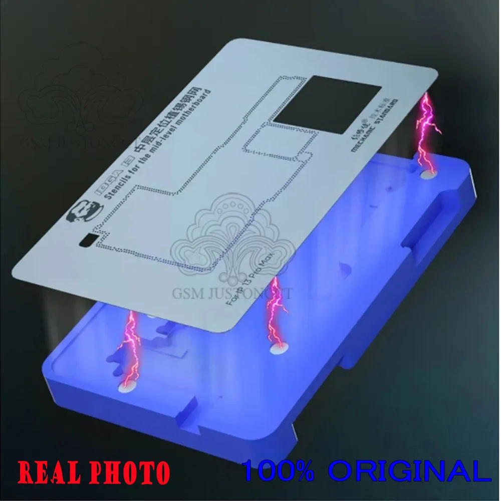 MECHANIC IBGA13-MAX Middle Layer Positioning  Planting Platform Stencil Suit for IPhone 13/13pro/13min/13pro Max Motherboard