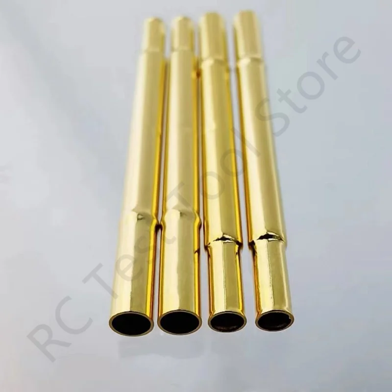 20/100PCS R125-4C Test Pin P125-B P125-B1 Receptacle Brass Tube Needle Sleeve Seat Crimp Connect Probe Sleeve 30mm Dia 2.36mm