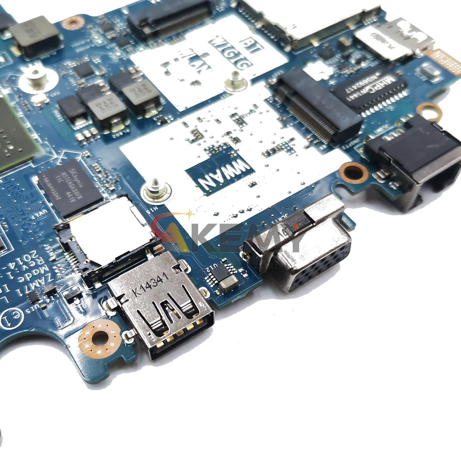 For DELL Latitude E5450 5450 Laptop Motherboard ZAM71 LA-A903P CN-0RH5PW 017FG2 100% Tested OK
