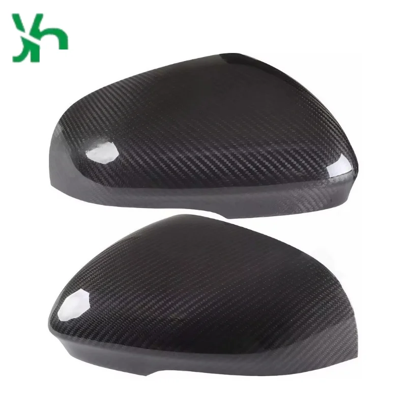 ل جاكوار XE XE LXF XFL XK XJL I-PACE غطاء الرؤية الخلفية ألياف الكربون غطاء الرؤية الجانبية استبدال الملحقات الخارجية