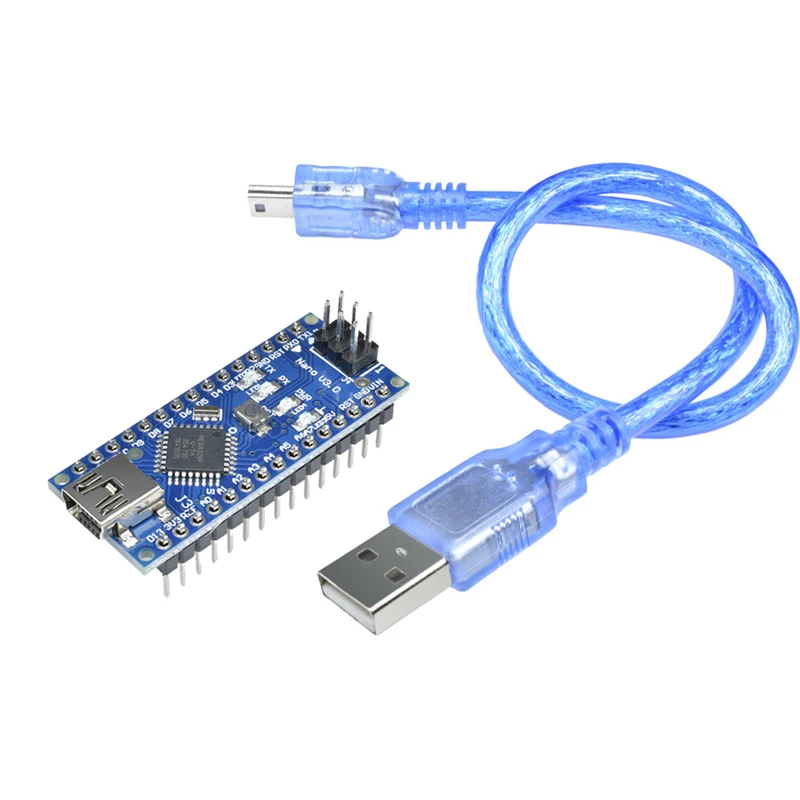 Welded Nano 3.0 CH340C ATMEGA328P Controller Board Module For Arduino Driver welding pin With USB Cable Development Board Module